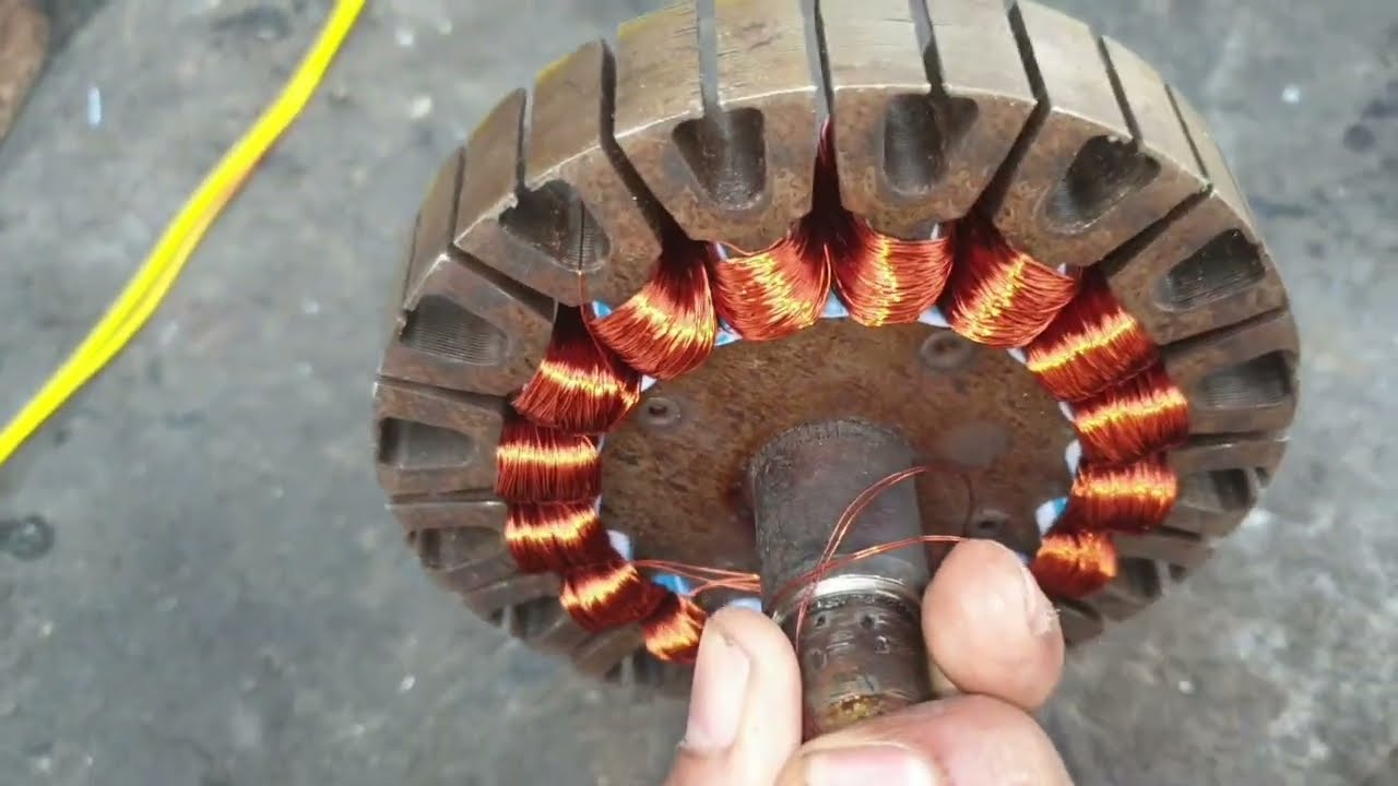 Ceiling Fan wire binding | full update prossess systum 🌬repair work 😴 #viralvideo #video change coil