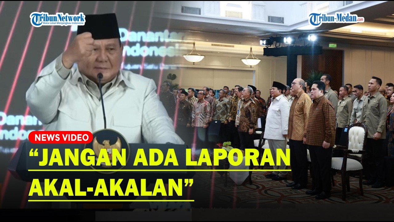 PRABOWO Wanti-wanti Pejabat yang Akal-akalan Buat Laporan Palsu❗
