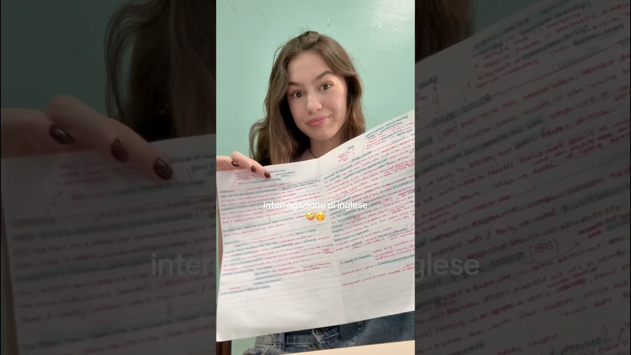 INTERROGAZIONE di INGLESE 🫢🤯