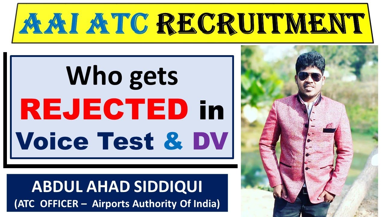 Who gets rejected in Voice Test and Document Verification ? #aaiatc #aaiatc2023 #aairecruitment