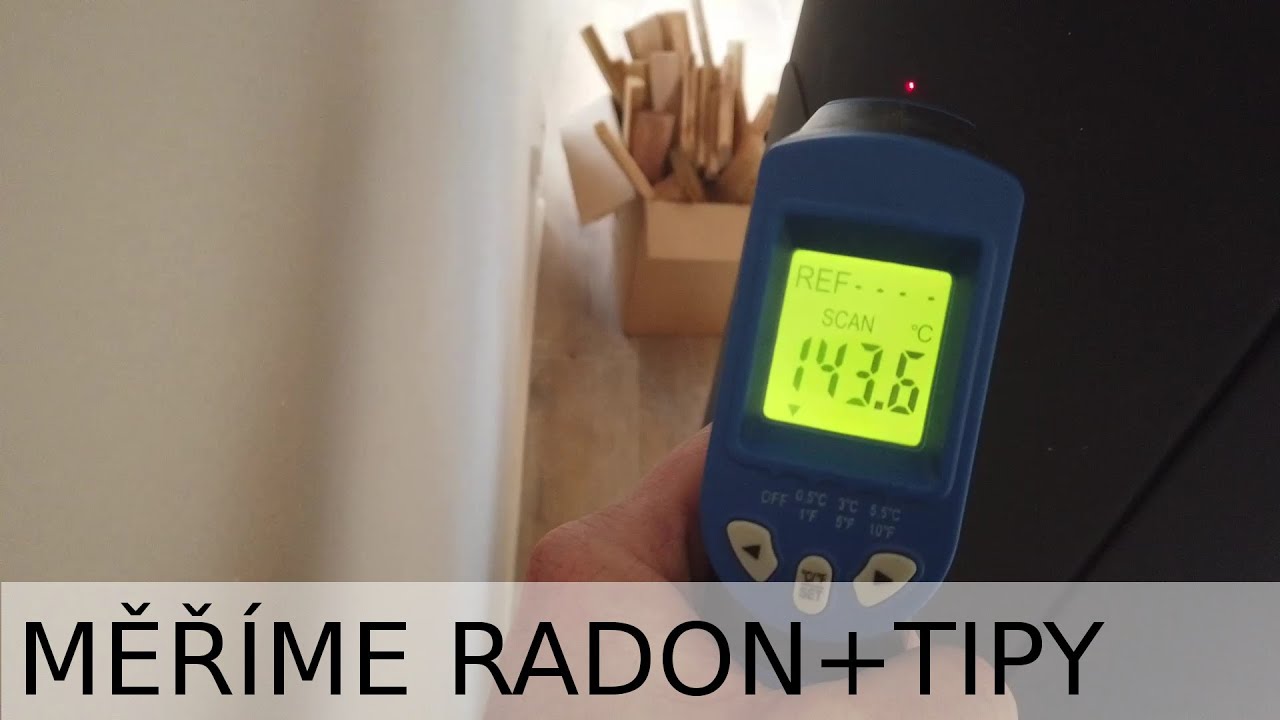 Měříme radon+tip do koupelny