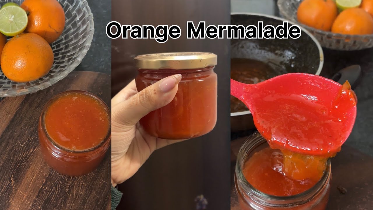 Orange Mermalade Recipe | 3Ingredients Only | No Artificial Colours | No Artificial Flavours |