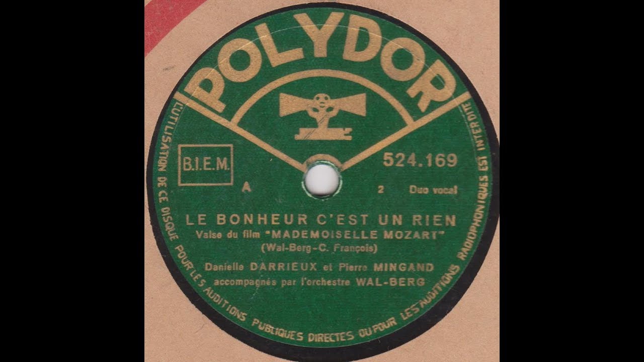 Danielle Darrieux et Pierre Mingand 