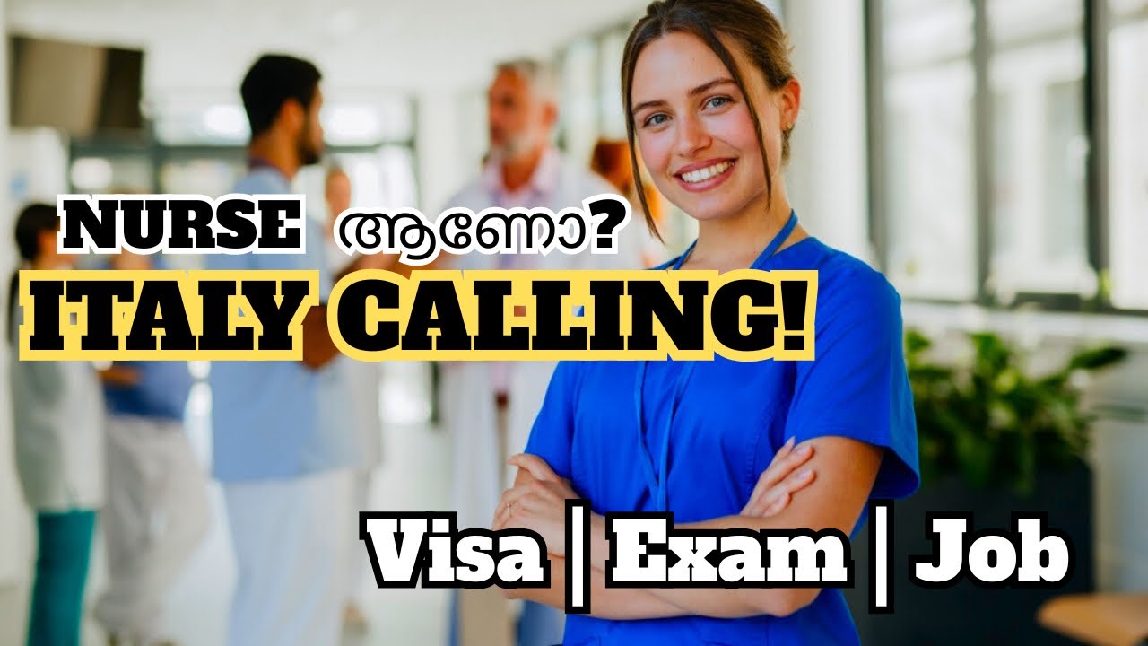 ഇറ്റലി വിളിയ്ക്കുന്നു! | Italy Nurse Job 2025 | Salary, Visa,Exam Explained | Nurse Life in Italy | 
