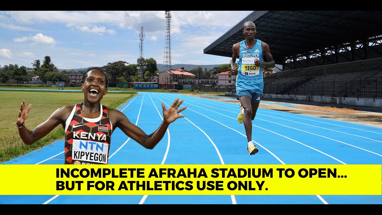 Incomplete Afraha Stadium to open ....but for athletics use only