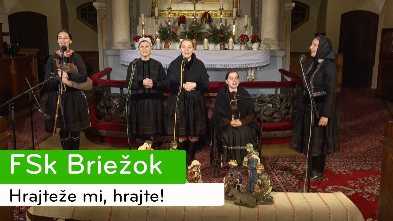 Folklórna skupina Briežok | Hrajteže mi, hrajte! Vianoce 2021