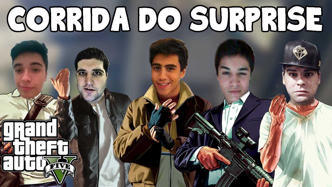 GTA V - A corrida do SURPRISE, HUE