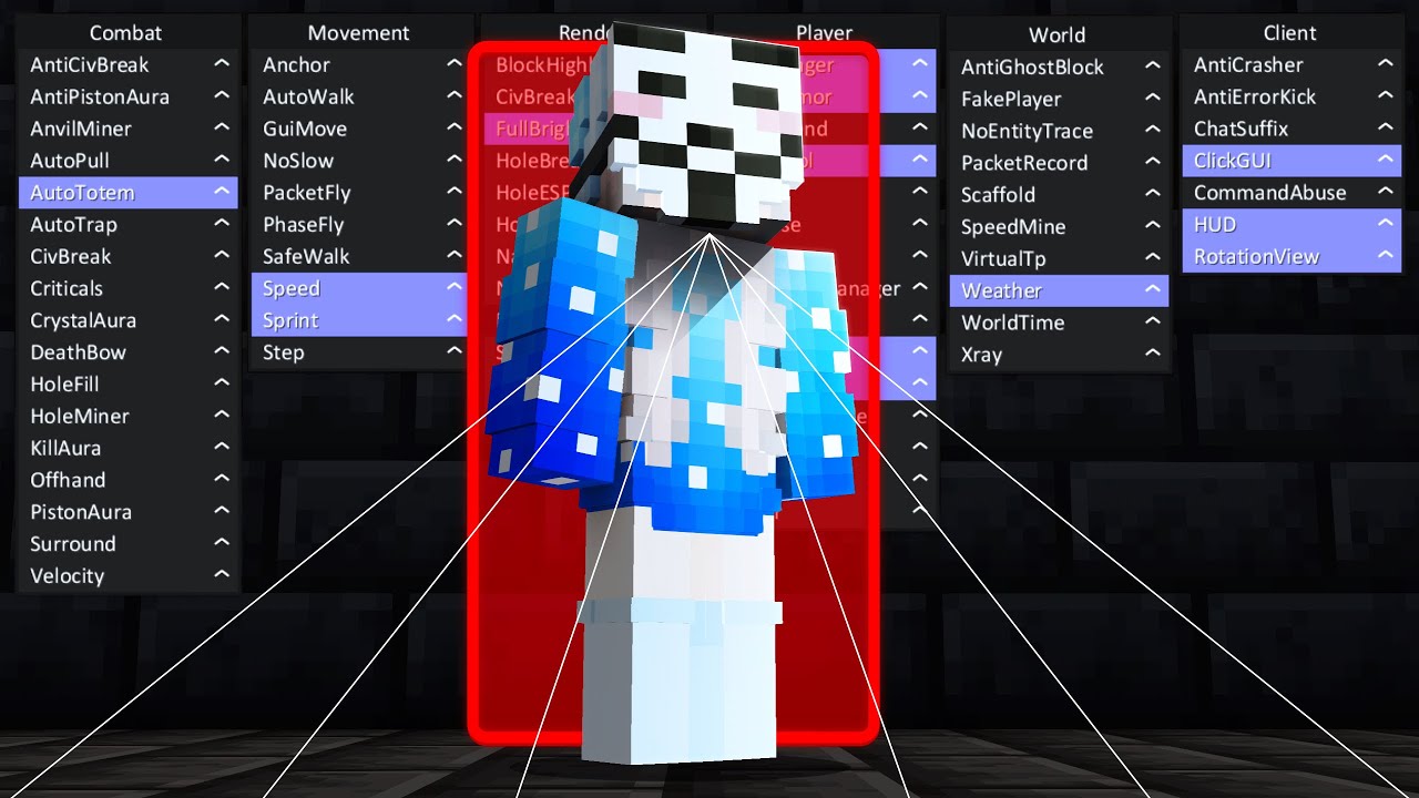 Minecrafts Greatest Hacker Montage