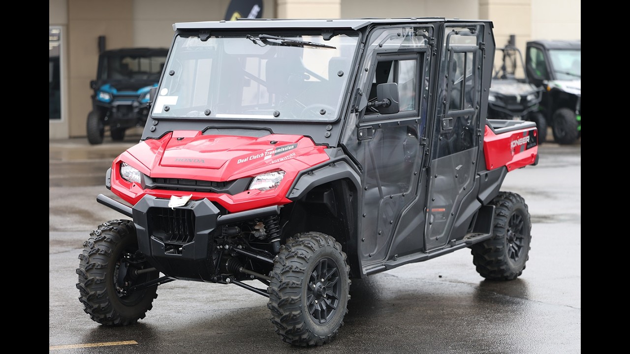 2024 Honda Pioneer 1000 6 Deluxe Crew Walkaround