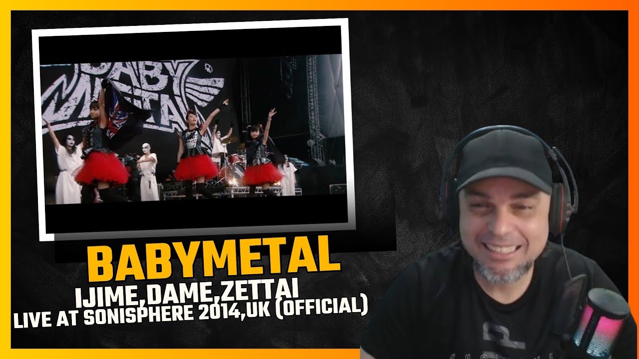 BABYMETAL - Ijime,Dame,Zettai - Live at Sonisphere 2014,UK (OFFICIAL) - Brazilian React