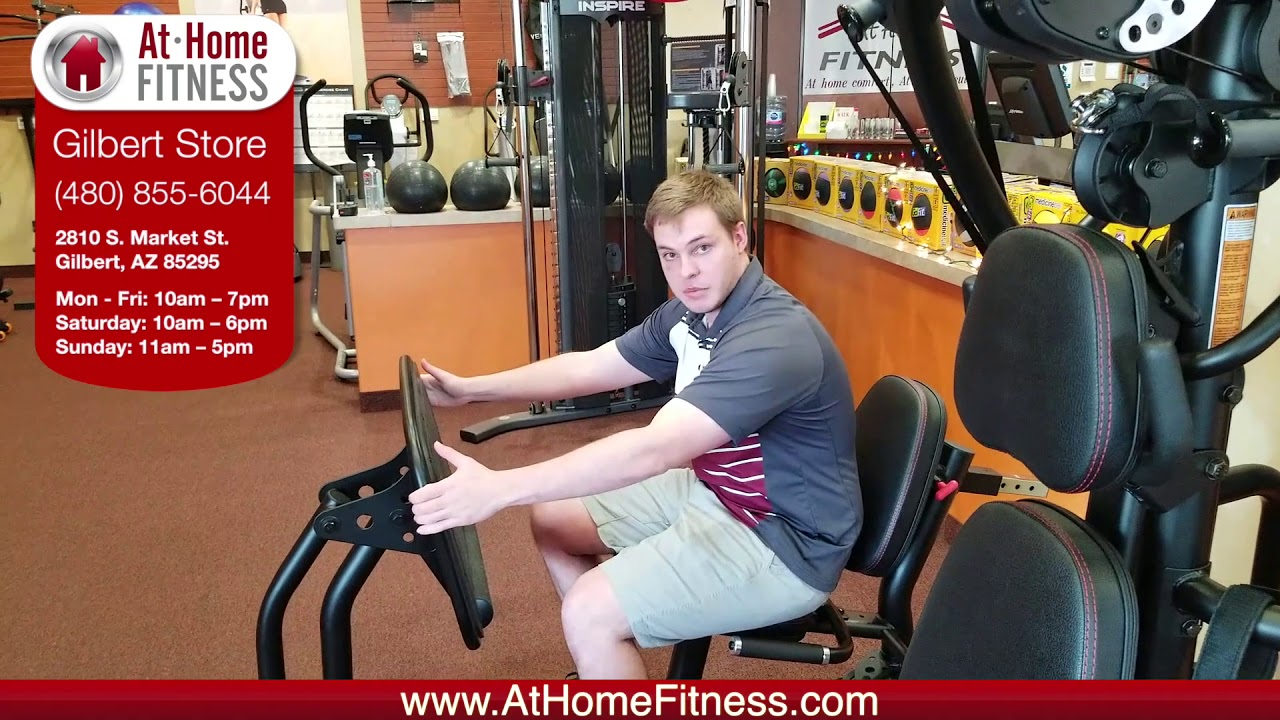 AtHomeFitness.com Гилберт Аризона — Обзор продукта Inspire M3 Home Gym