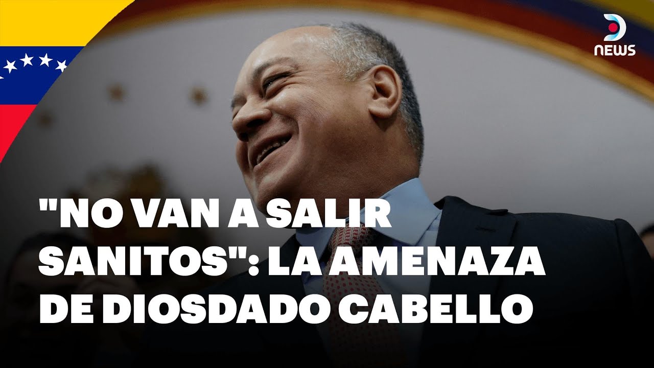 🇻🇪 Grave amenaza de Diosdado Cabello a María Corina Machado | DNews