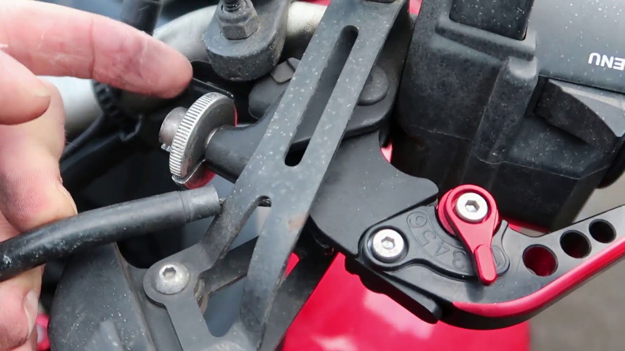 NBW - Yamaha Tracer clutch cable swap