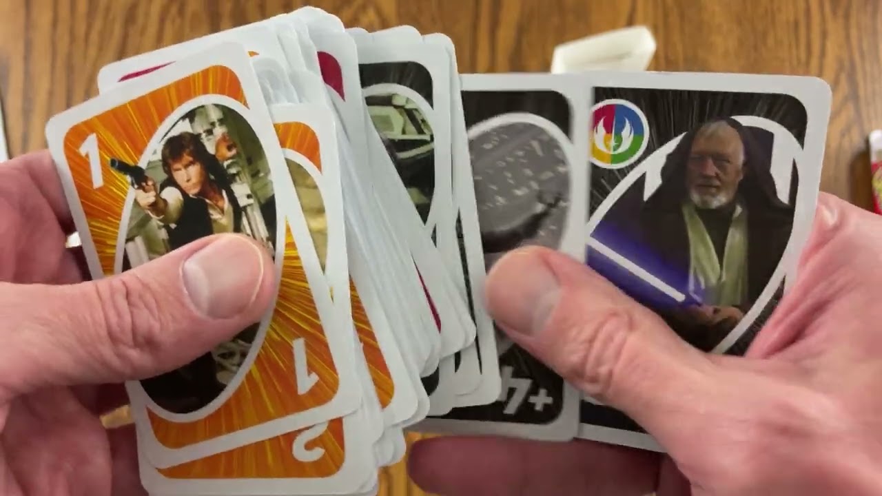 UNO Star Wars Matching Card Game