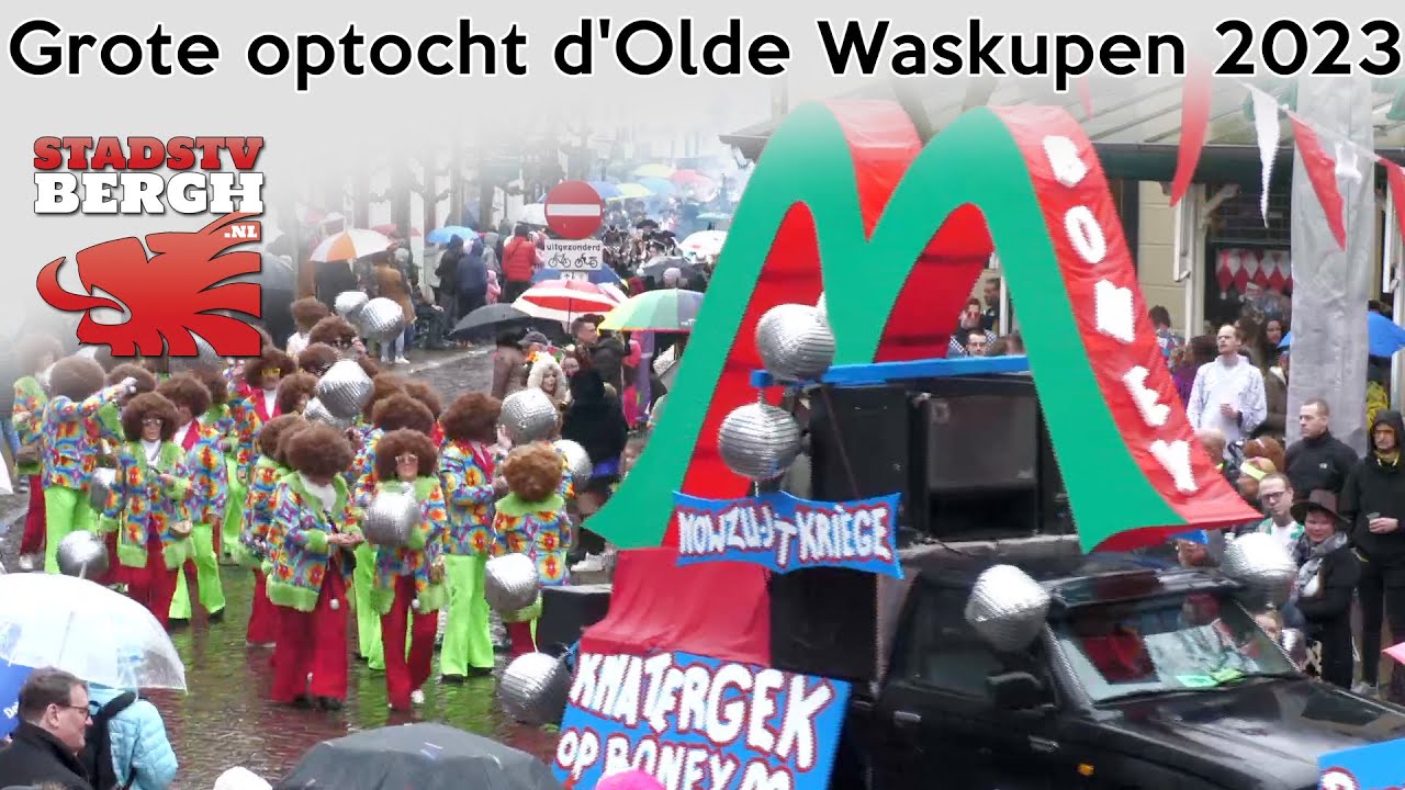 Grote optocht d'Olde Waskupen 2023
