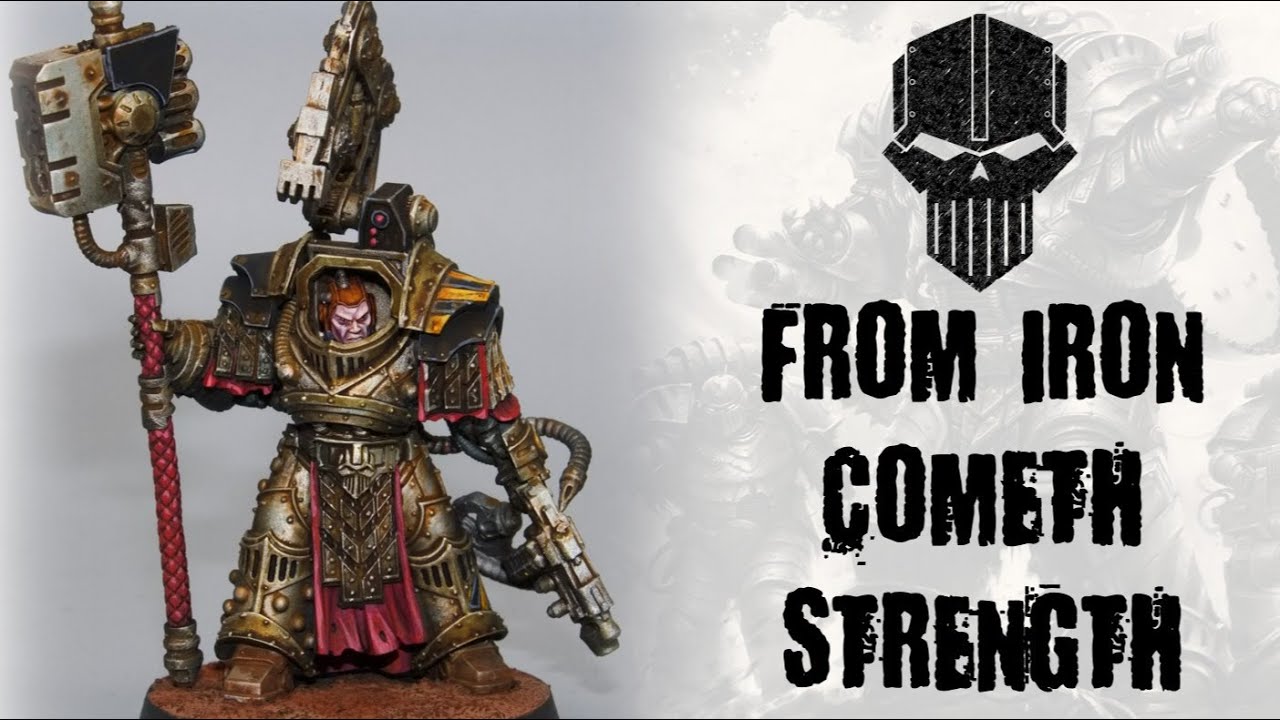PAINTING IRON WARRIORS WARSMITH FOR WARHAMMER: THE HORUS HERESY