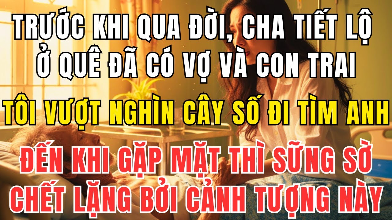 Cha Tôi Trước Khi Mất Mới Tiết Lộ Có Con Riêng – Gặp Lại Người Anh Ẩn Danh Khiến Cả Nhà Chết Lặng