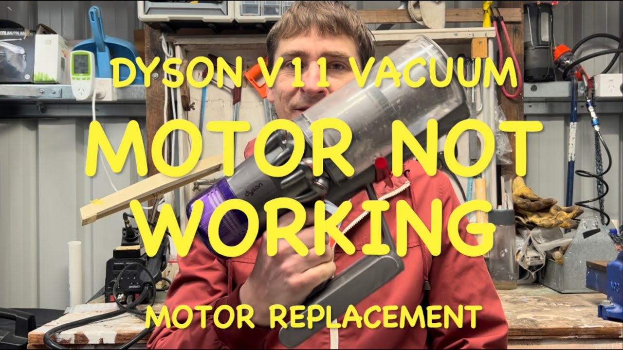 Пылесос Dyson V11 не работает — замена двигателя