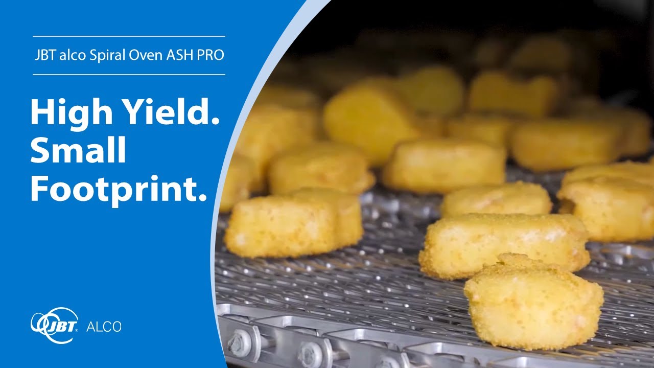 JBT alco Industrial Spiral Oven ASH | Convenience Food Processing Machines