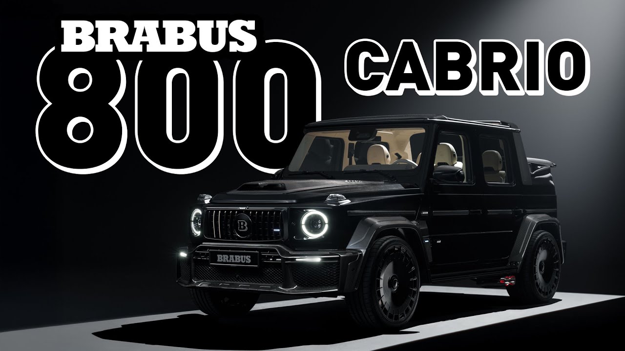 ИКОНА ПОД ОТКРЫТЫМ НЕБОМ. BRABUS 800 CABRIO.