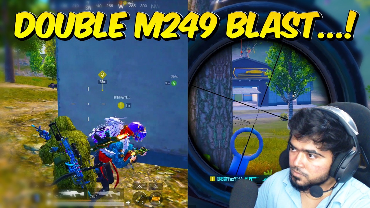 M249 with 6x Gameplay Challenge - Please Increase your Volume😁😁