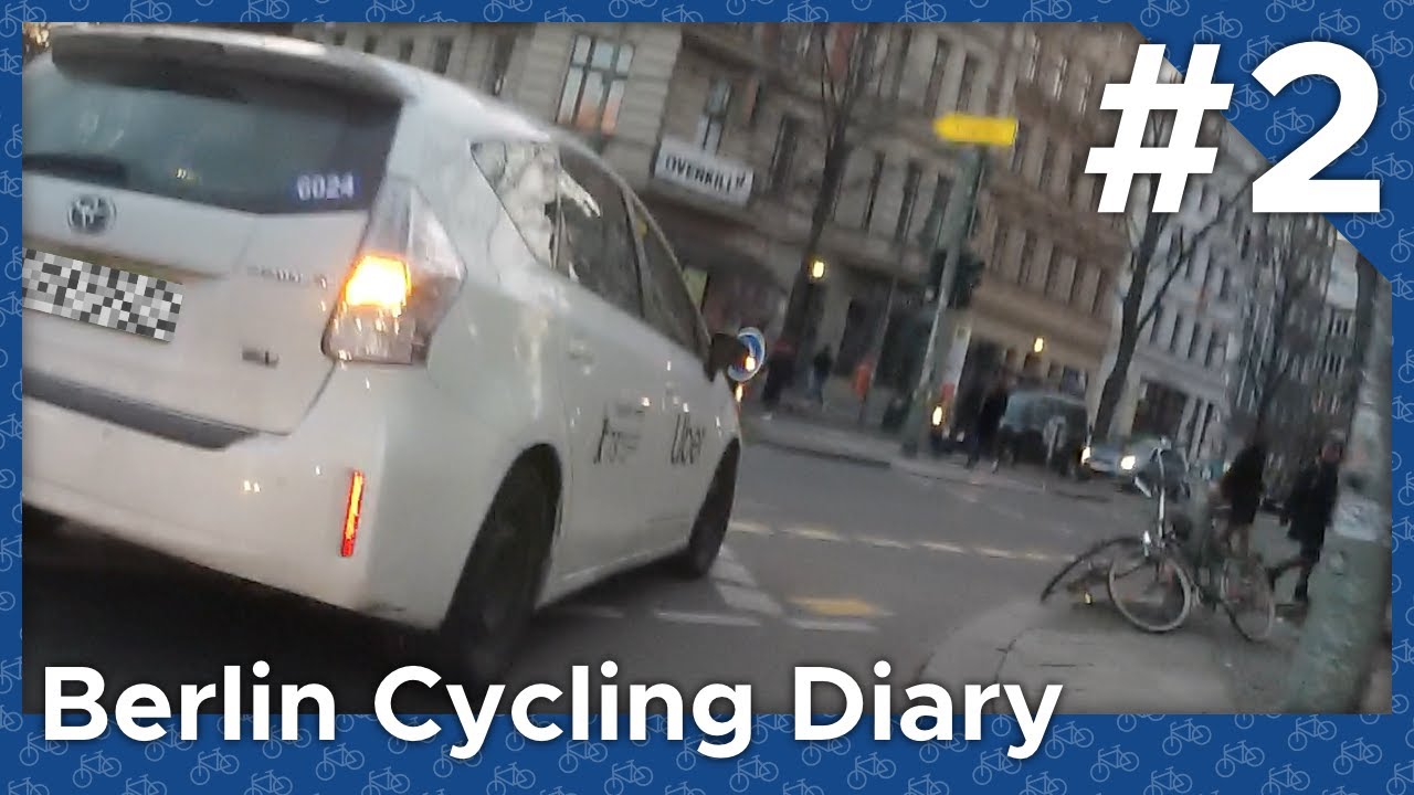 Fahrradalltag im Februar &ndash; Dashcam (Berlin Cycling Diary)