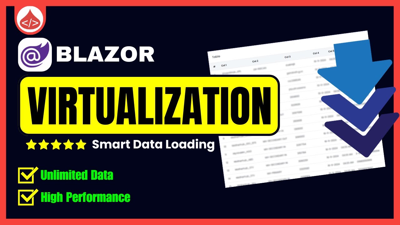 Secret to Handling MASSIVE Data in Blazor! [Blazor Tutorial]