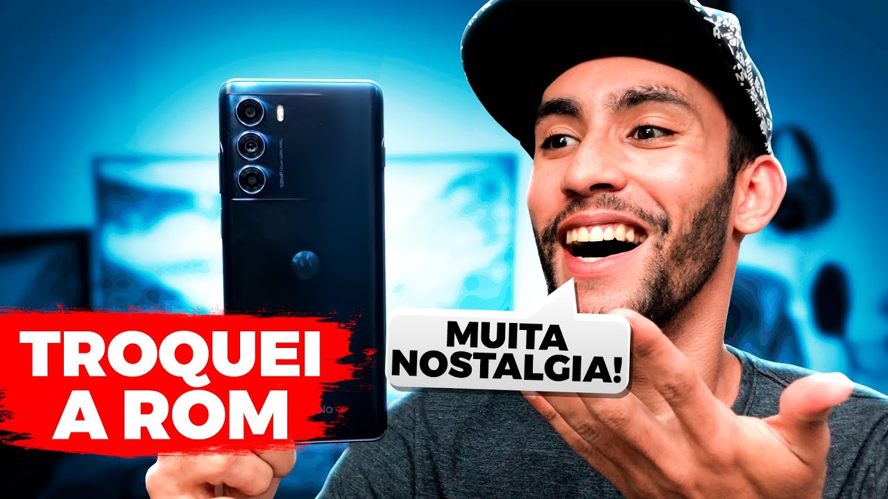 Me senti em 2010 pela NOSTALGIA! Trocando ROM do MOTO EDGE S30 À MODA ANTIGA!