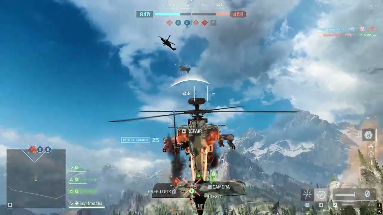 BF6 heli 1v1 mot ELLIOT AKA TEMP