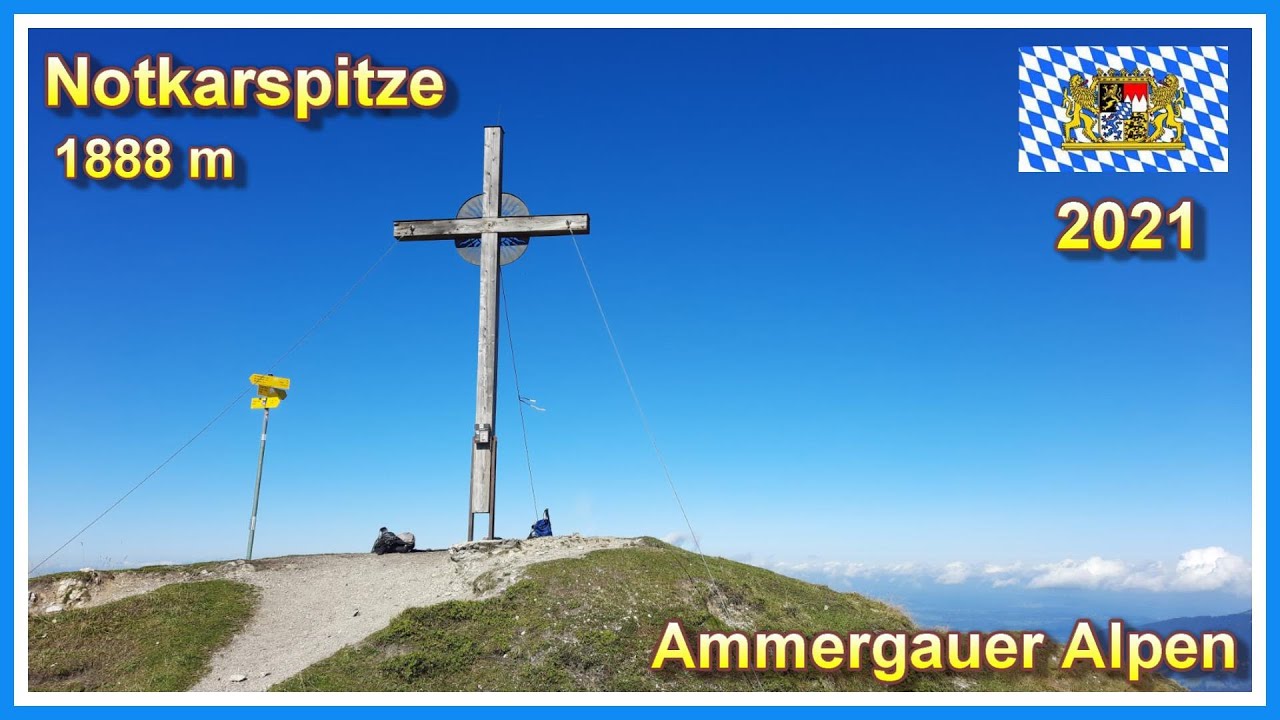 Wanderung auf die Notkarspitze über Ochsensitz & Ziegelspitz | Ammergauer Alpen 2021