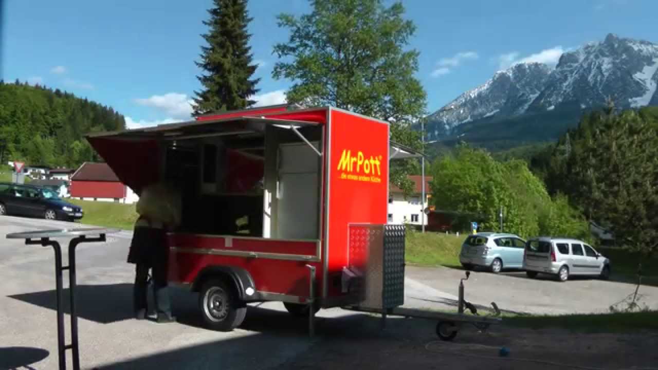 MrPott Verkaufsanhänger für warme und kalte Speisen
