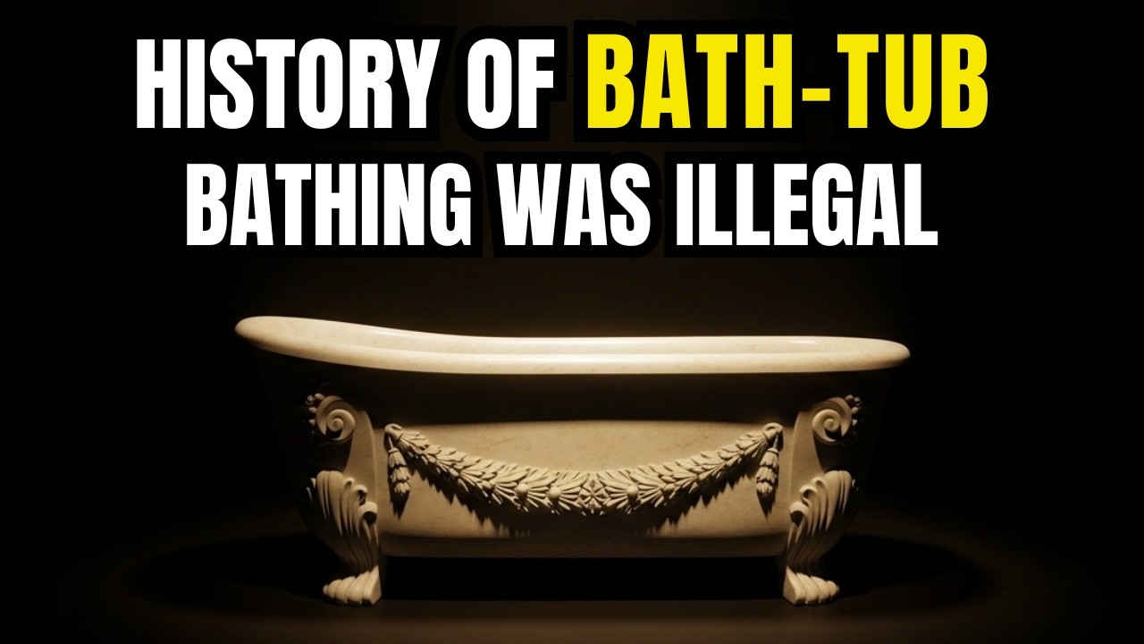 Why Bathing Was Illegal for 1,000 Years: Bathtub History - A True Story to Improve Your English
