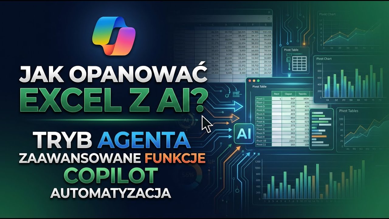 Excel Agent Mode &ndash; Rewolucja w analizie danych! raport, dashboard i rekomendacje biznesowe [2025]