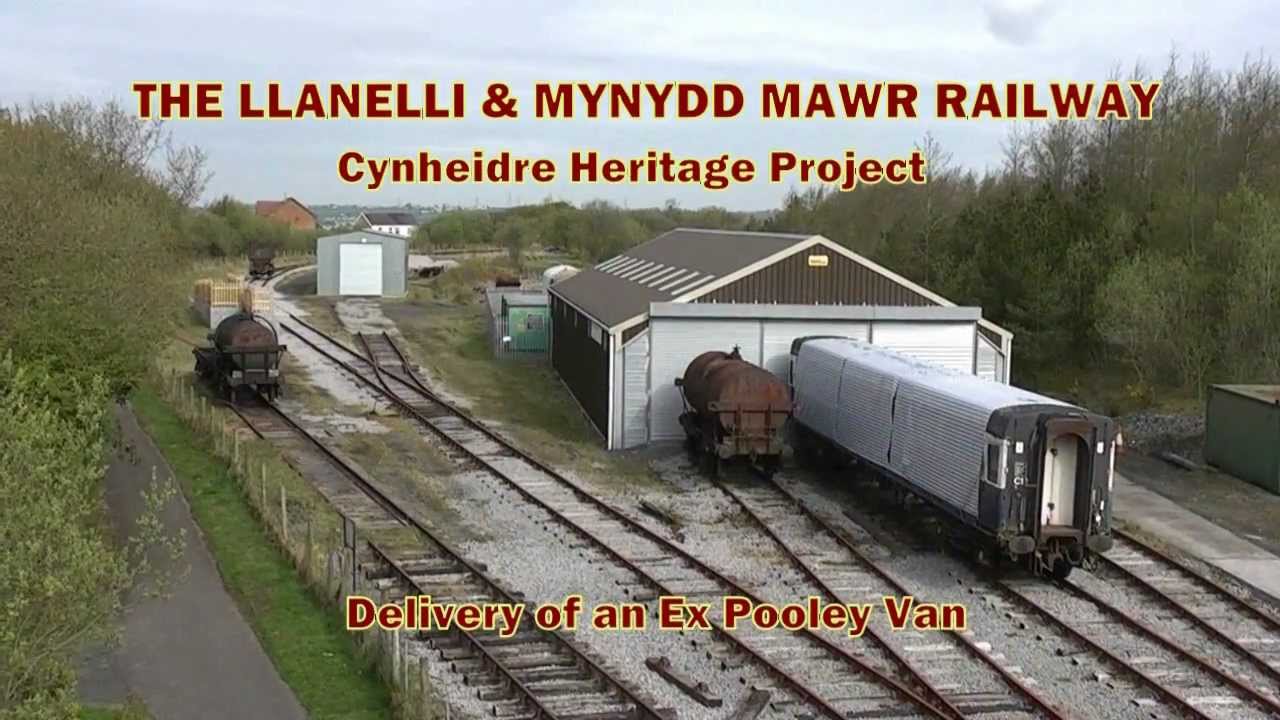 Latest arrival at The Llanelli & Mynydd Mawr Railway....16/04/2012