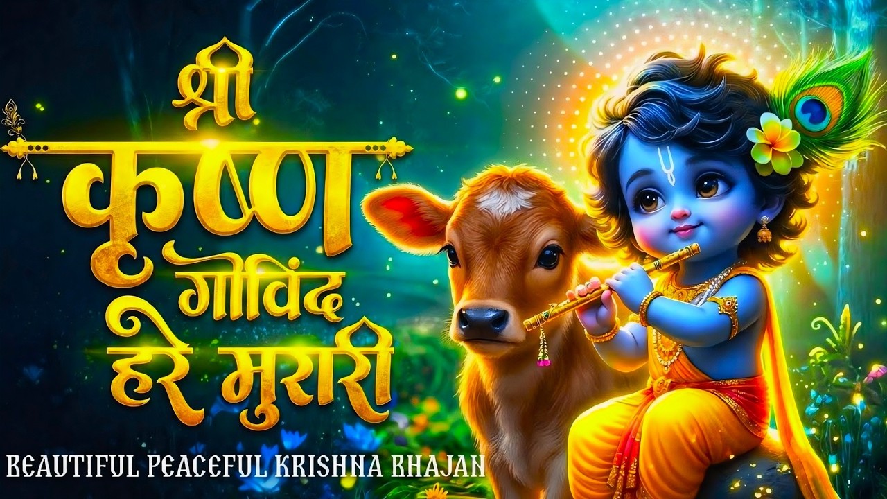 श्री कृष्णा गोविन्द हरे मुरारी - भजन | Shri Krishna Govind Hare Murari | Krishan Bhajan 2026