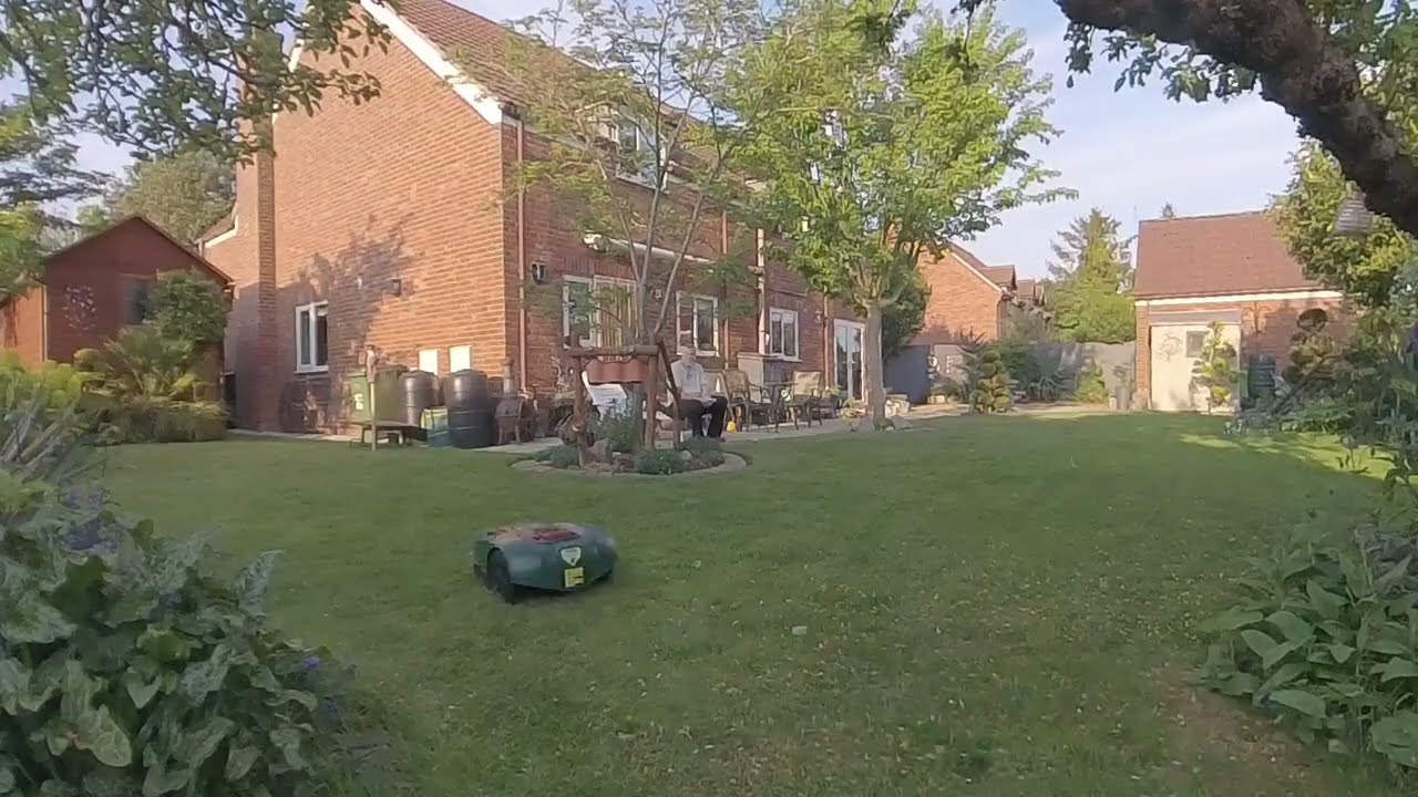 Parkside Robot Mower - Time Lapse