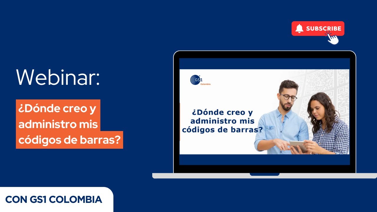 Webinar: ¿Dónde creo y administro mis códigos de barras?
