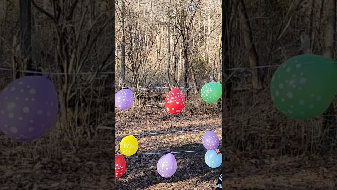 balloon popping 