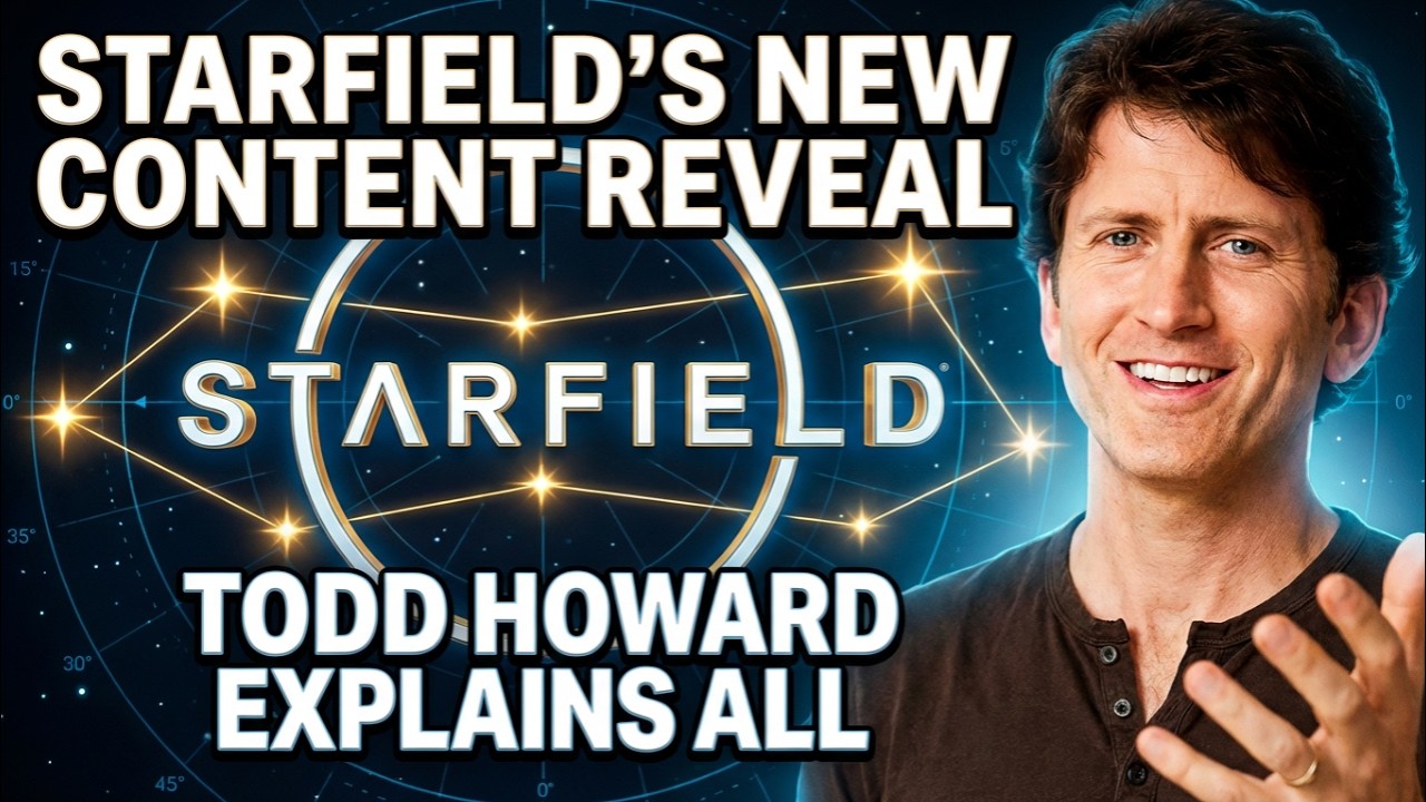 Обновление Starfield 2026: Тодд Ховард объясняет, что нас ждет (не версия 2.0!)