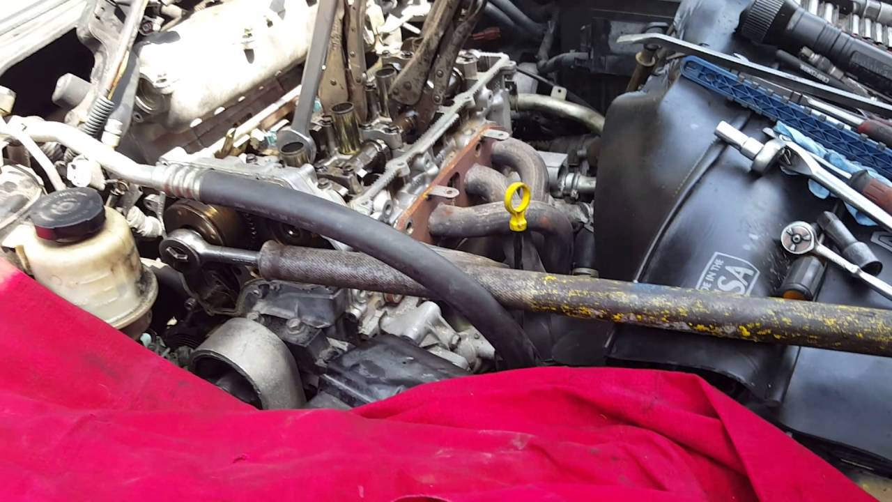 2006 Nissan Altima 2.5 cylinder head removal notes