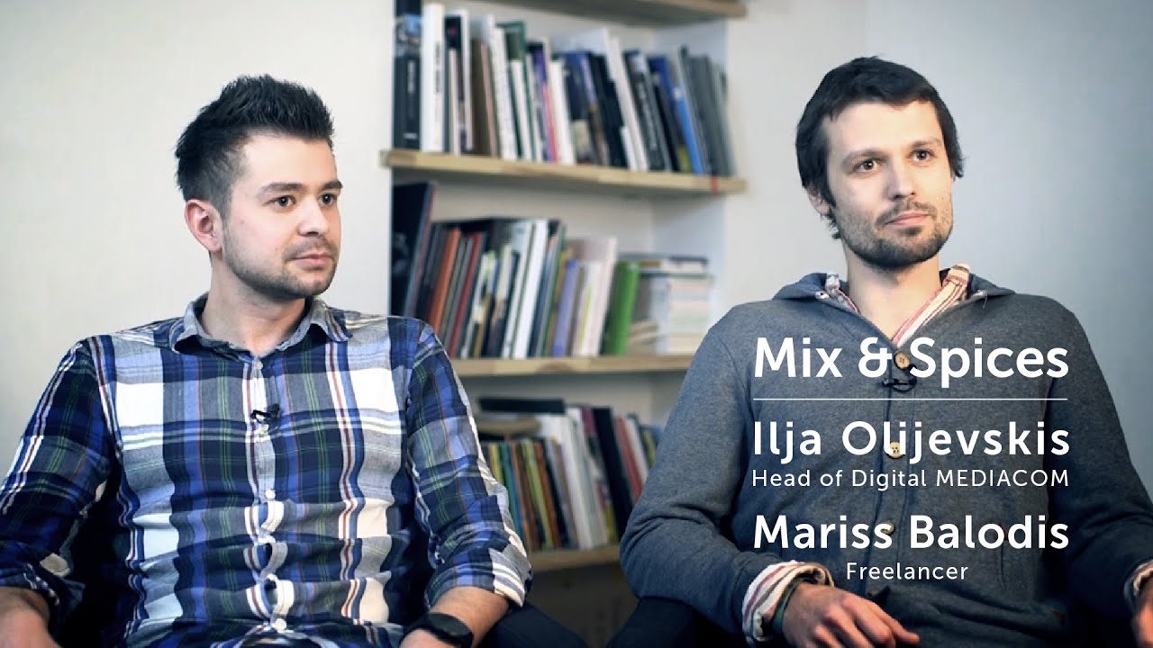 Ilja Olijevskis [ MediaCom Latvia ] & Mariss Balodis : Mix & Spices