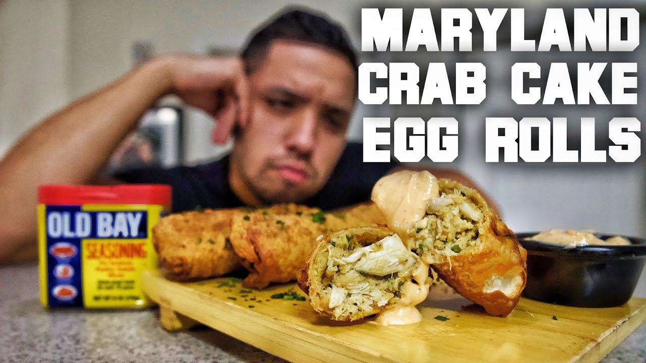 Maryland Crab Cake Egg rolls