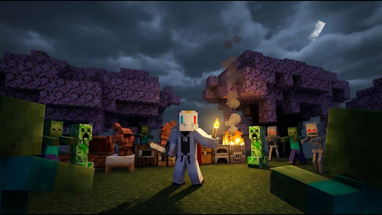 Minecraft Hardcore 1.21.11 |  Ep 1 เอาชีวิตรอดในคืนแรก