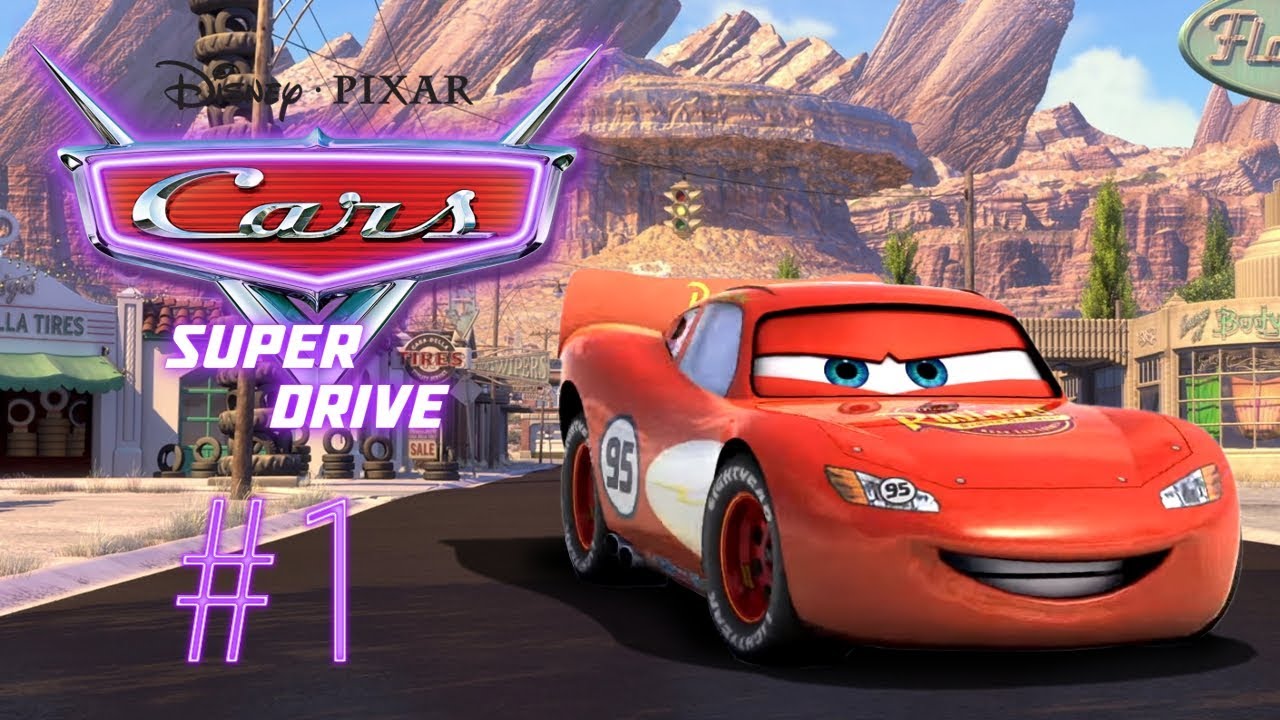 Cars: Superdrive Edition l Прохождение [Часть 1] - Первые гонки в Радиатор-Спрингс!