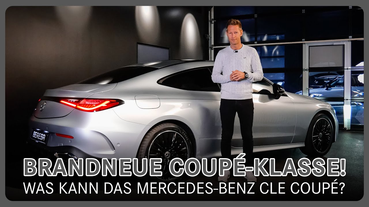 Das BRANDNEUE Mercedes CLE Coupé - Überzeugt der Power-Zweitürer?