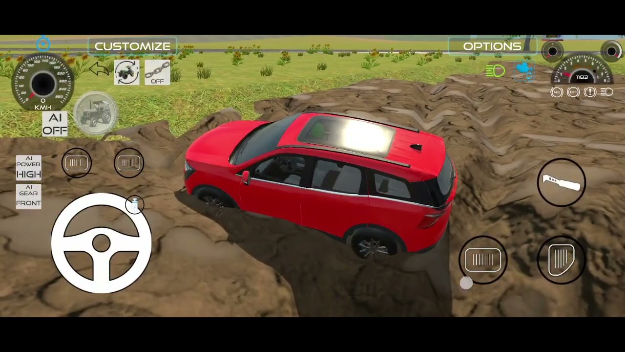 Fortuner Car Android Game 😈 || Realistic Car Game | Android Simulator Gameplay