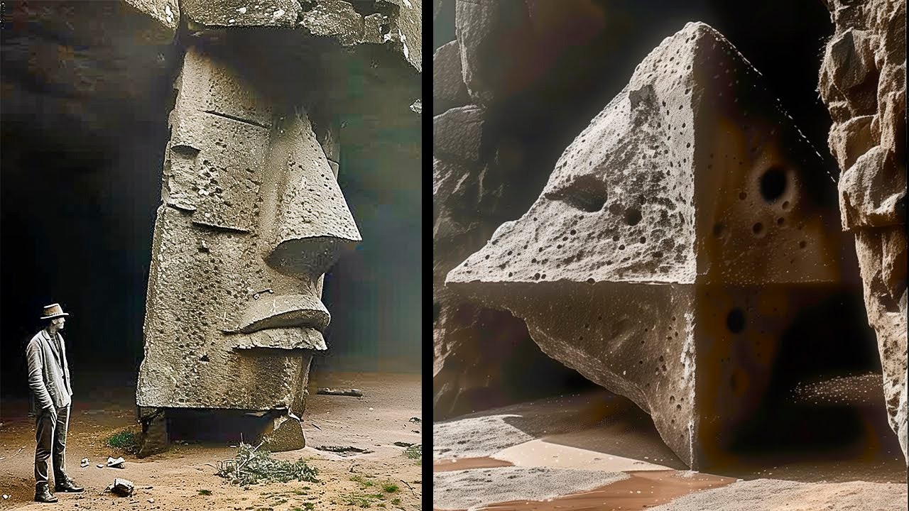 Sculptures de 200 000 ans d&eacute;couvertes au Kirghizistan !