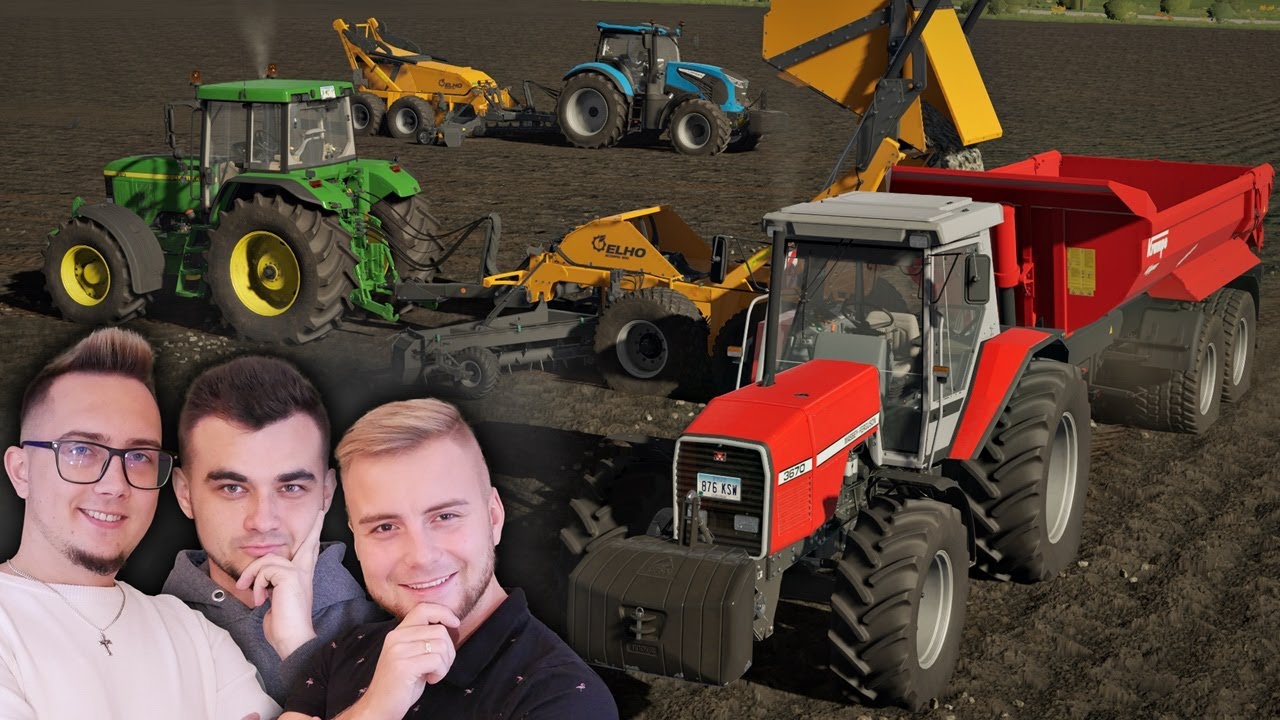 ZBIERANIE KAMIENI na 2x ZESTAWY 😱 SIEWY NA NAJWIĘKSZYM POLU 