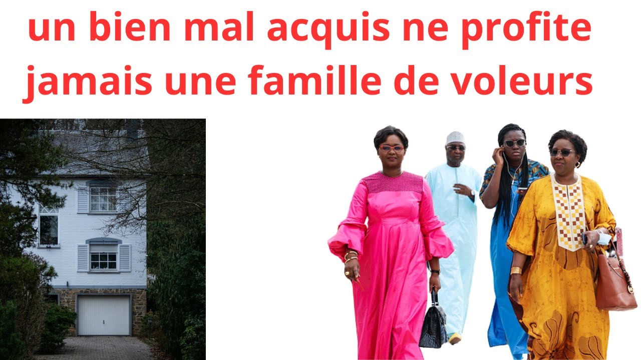 UN BIEN MAL ACQUIS NE PROFITE JAMAIS UNE FAMILLE A TOUT PERDU TEMOIGNE