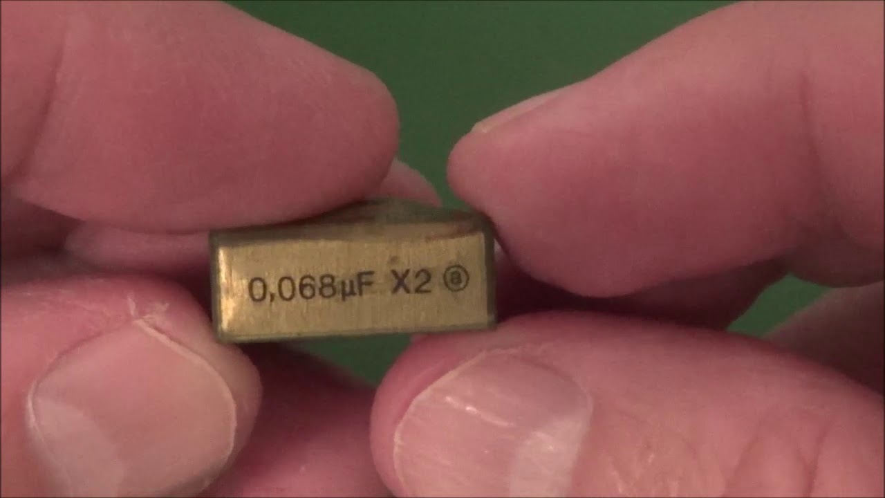 Tektronix  2235 Oscillocope Repair -- X2 Capacitor Defective